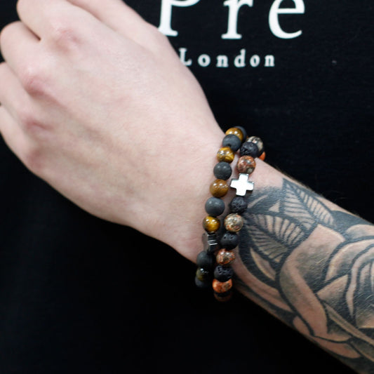 2 Pulseiras com Pedras Preciosas - Proteção
