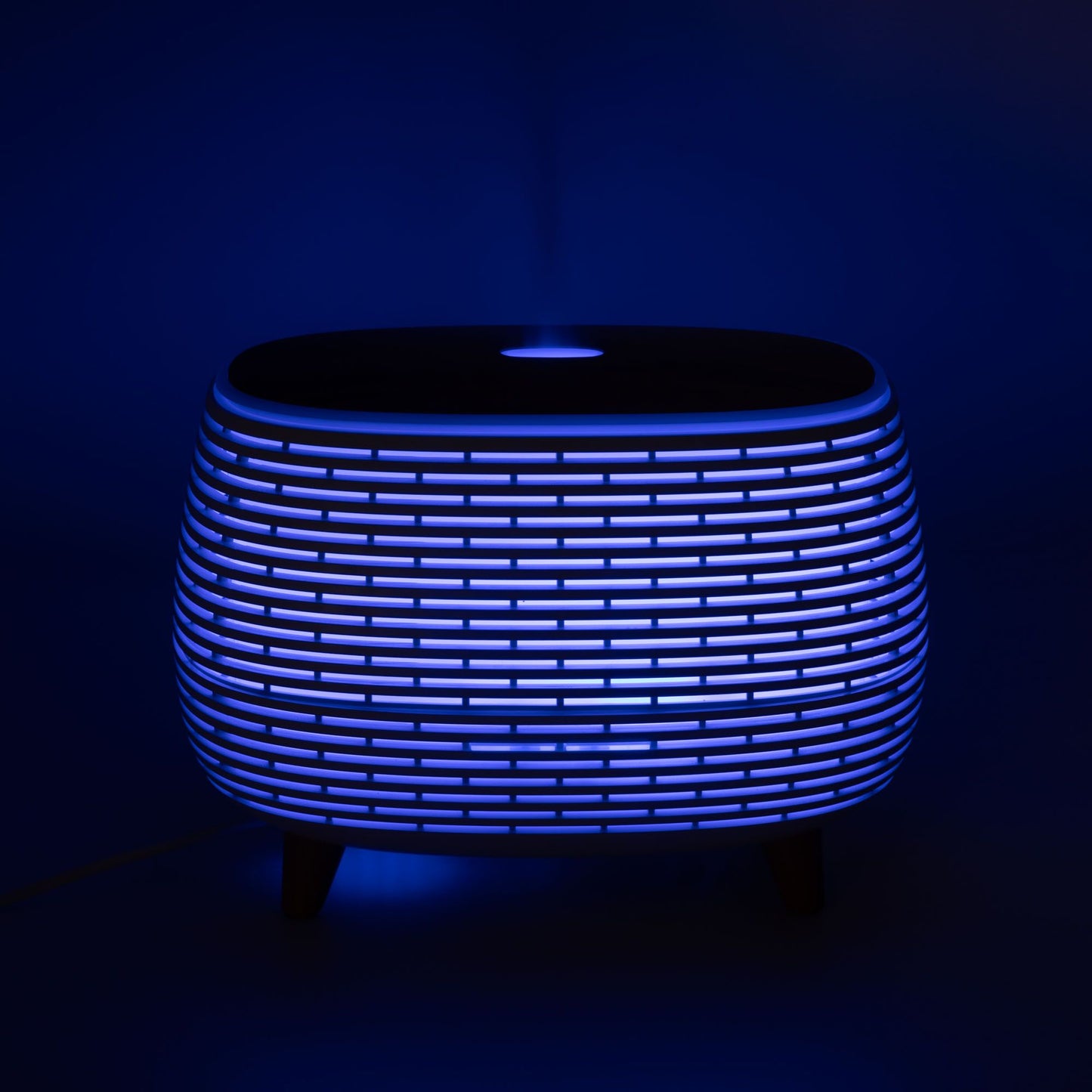 Aromaterapia Futurista com estrias - USB - Mudança de cor - Controlo remoto