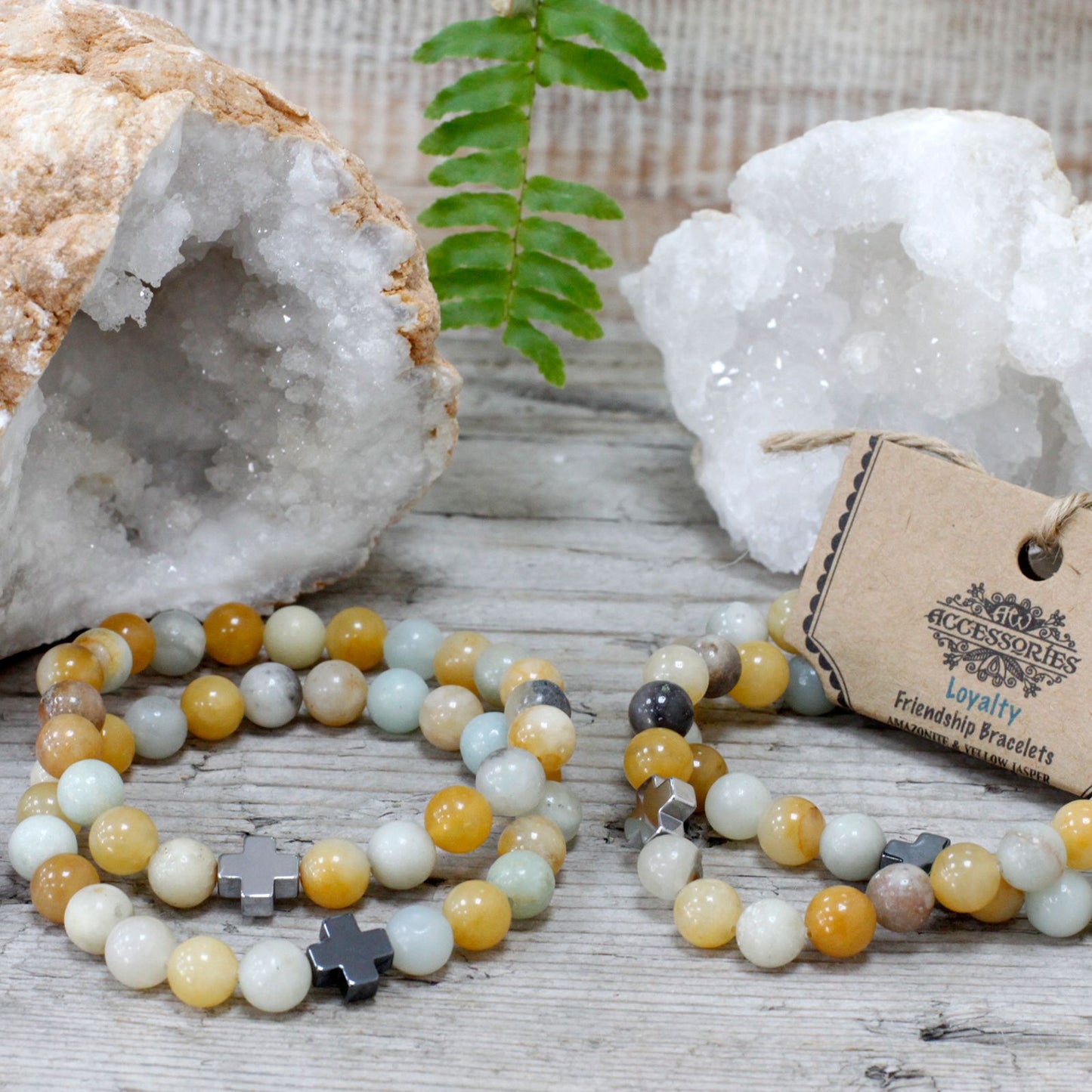2 Pulseiras com Pedras Preciosas - Lealdade