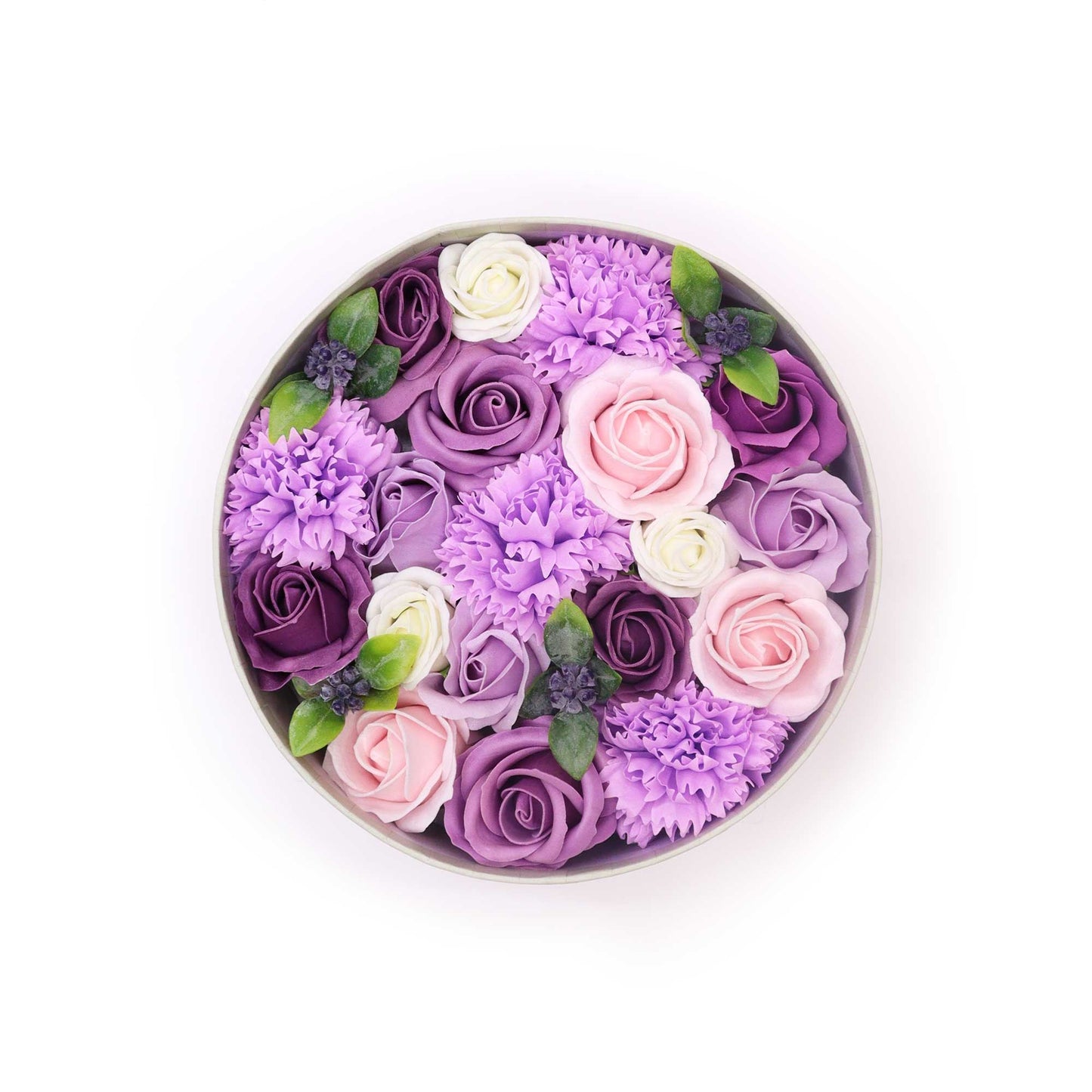 Caixa - Rosa Lavanda e Cravo