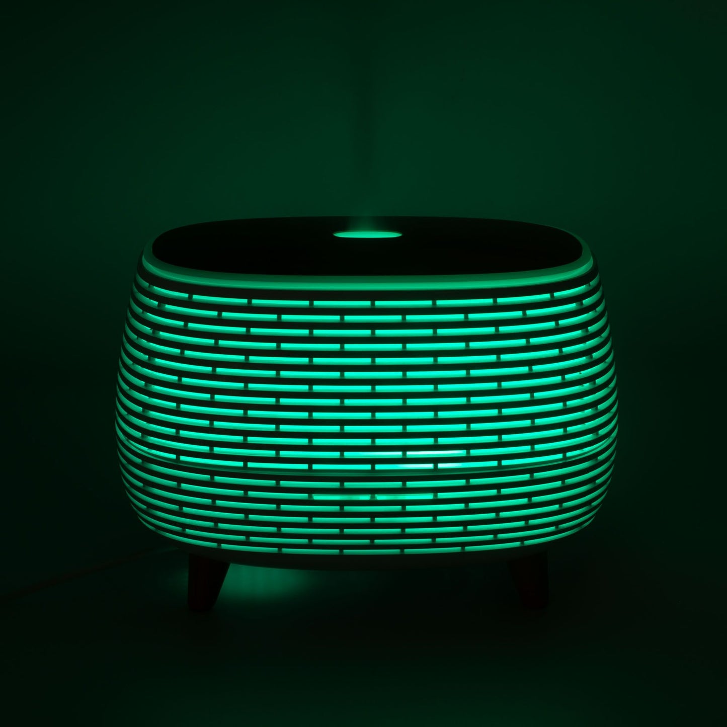 Aromaterapia Futurista com estrias - USB - Mudança de cor - Controlo remoto