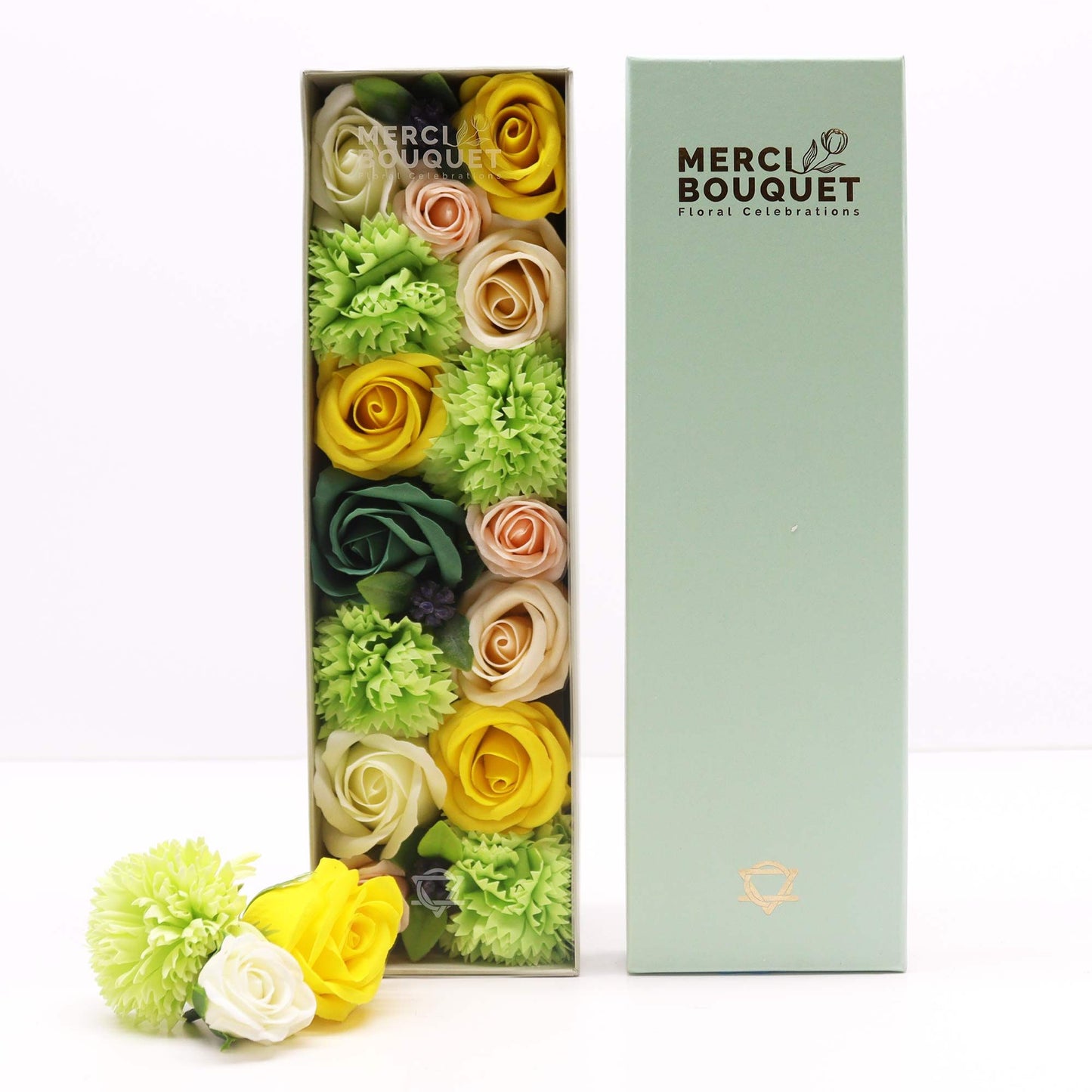 Caixa - Celebrações de Primavera - Amarelo e Verdes