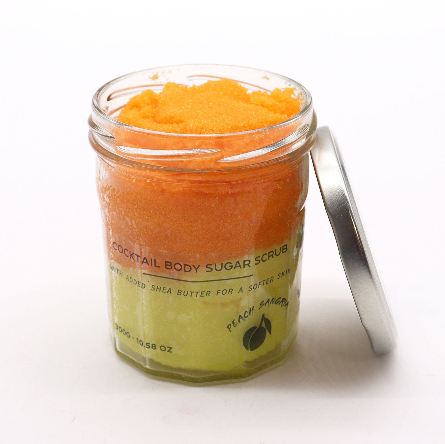 Esfoliante Corporal de Açúcar Perfumado - Sangria de Pêssego 300g
