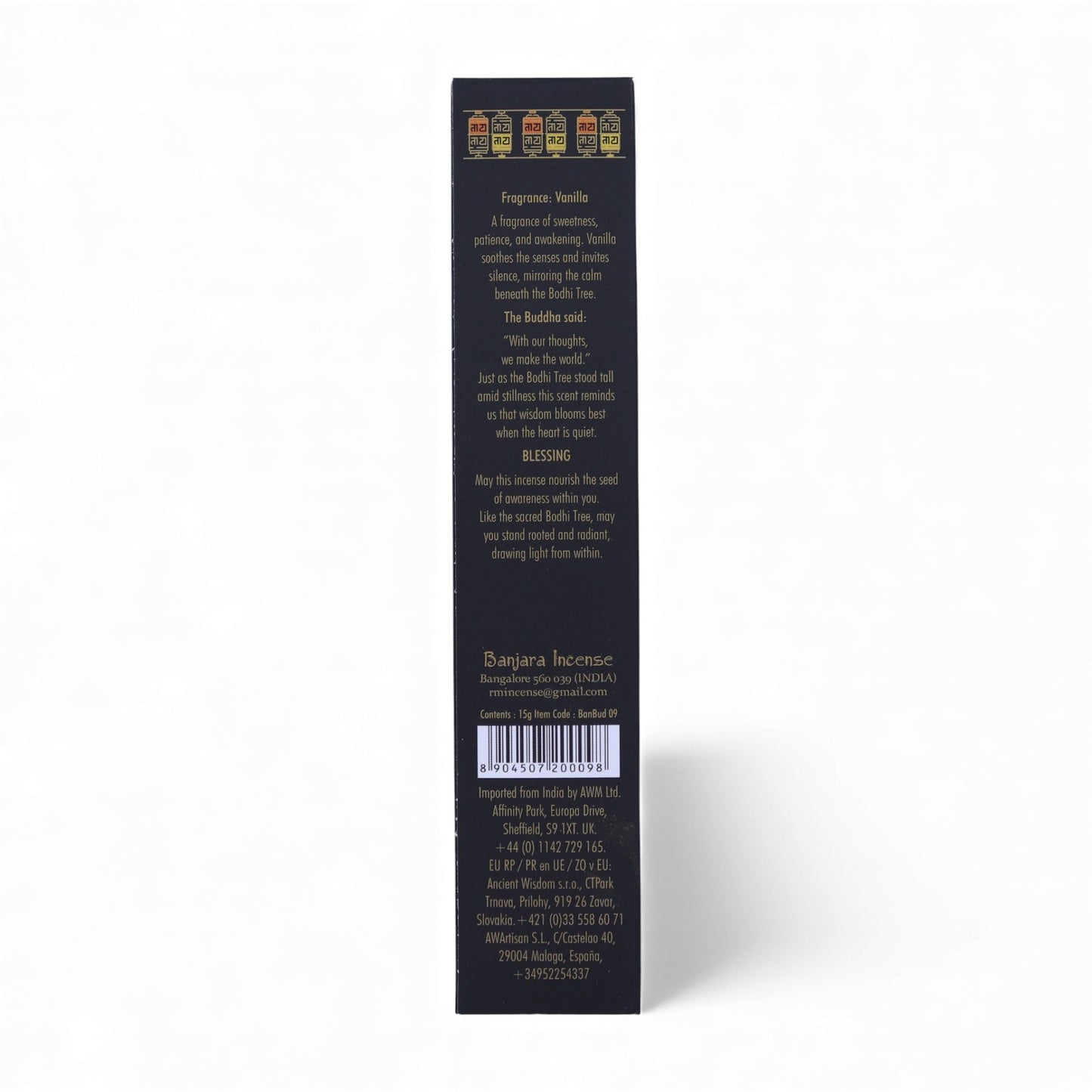 Incenso Banjara Buda - Bodhi