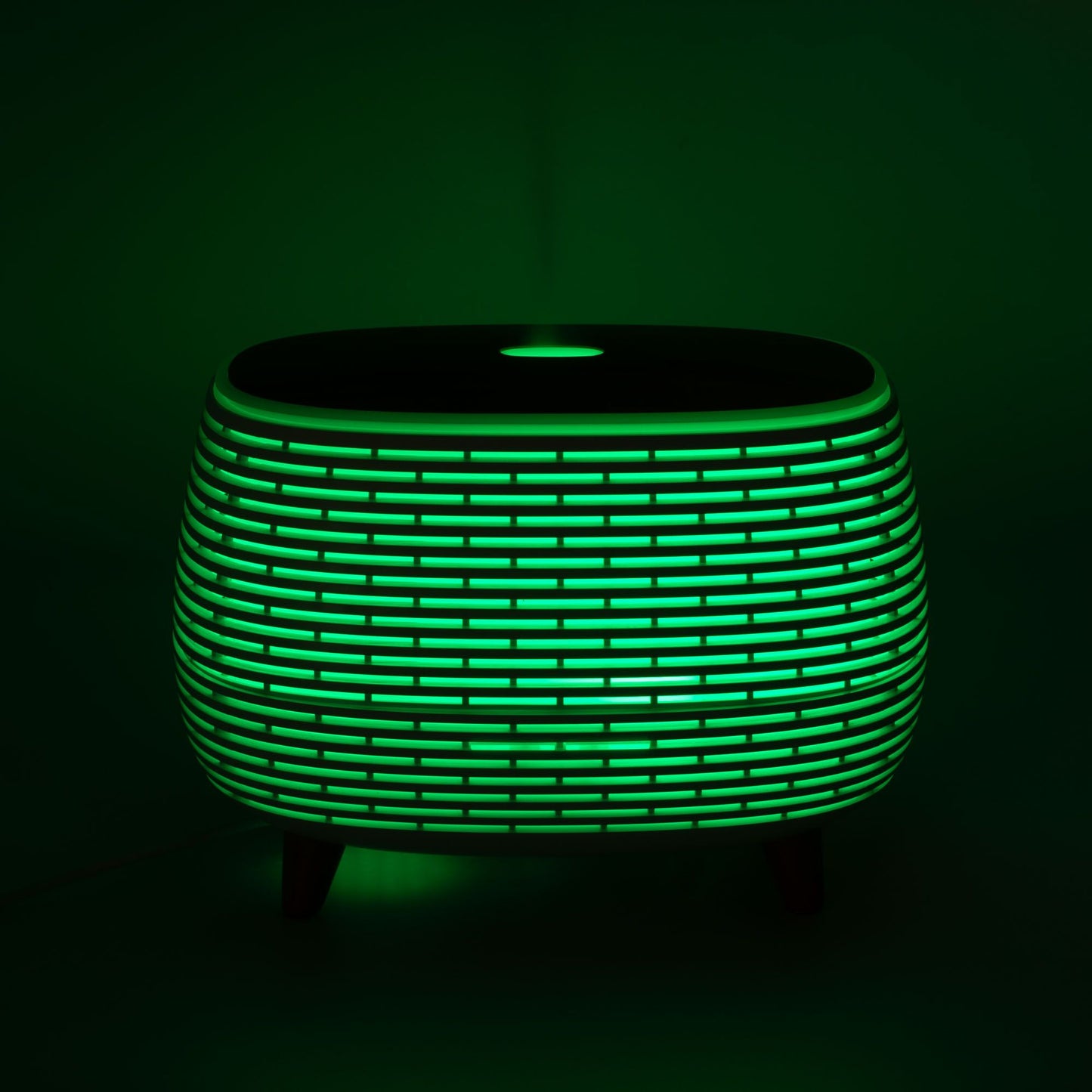 Aromaterapia Futurista com estrias - USB - Mudança de cor - Controlo remoto
