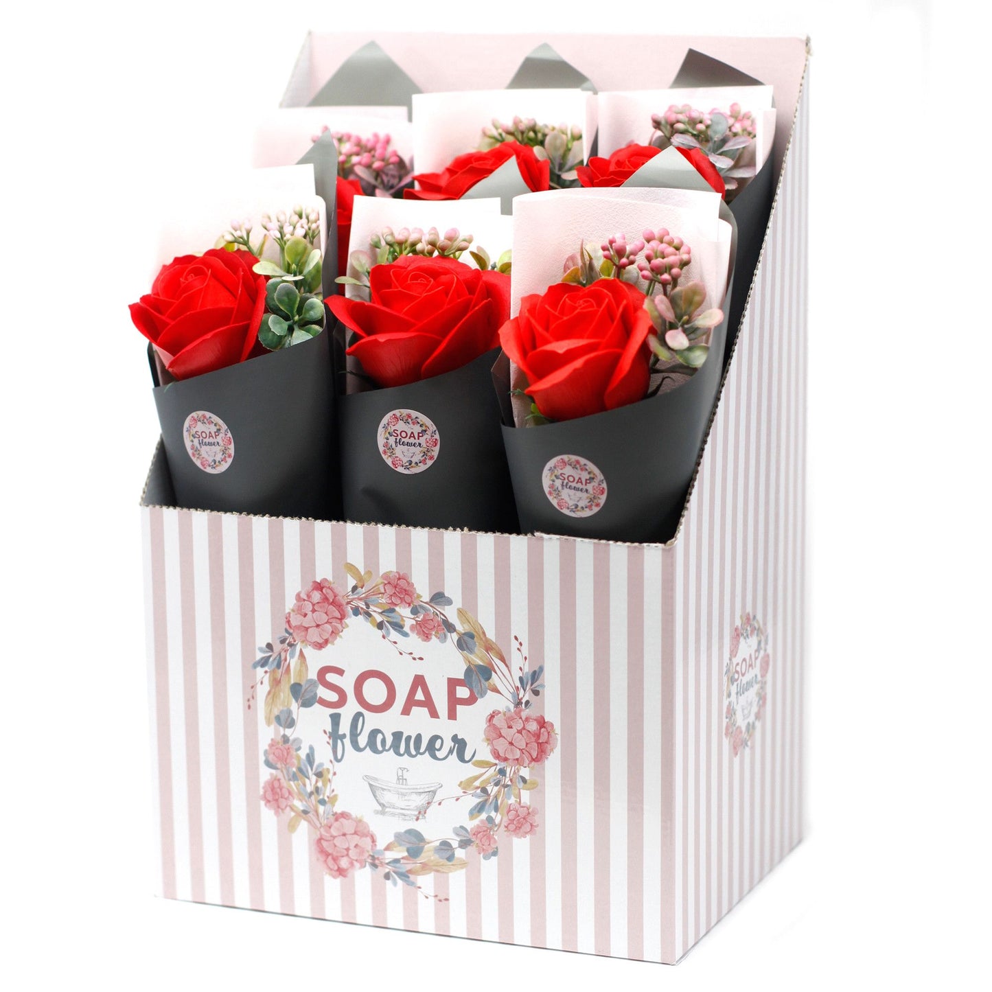 Flor de Sabão - Ramo de Rosas