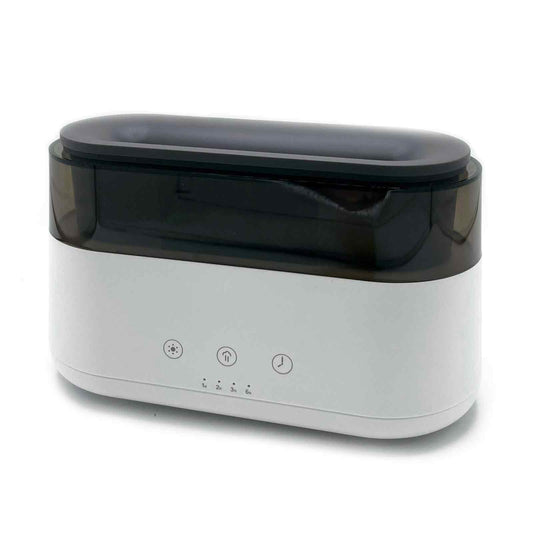 Difusor de Aromas Moderno - Relógio Led - USB-C - Efeito Chama