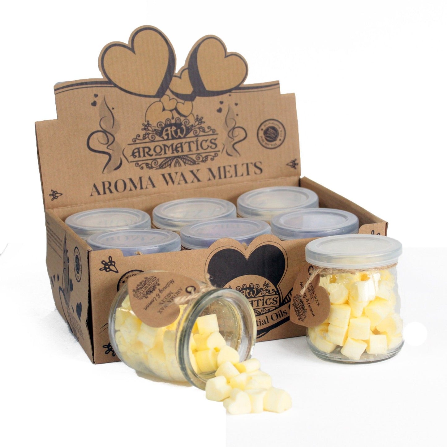 Pastilhas de Cera Aromáticas - Noz-Moscada e Limão