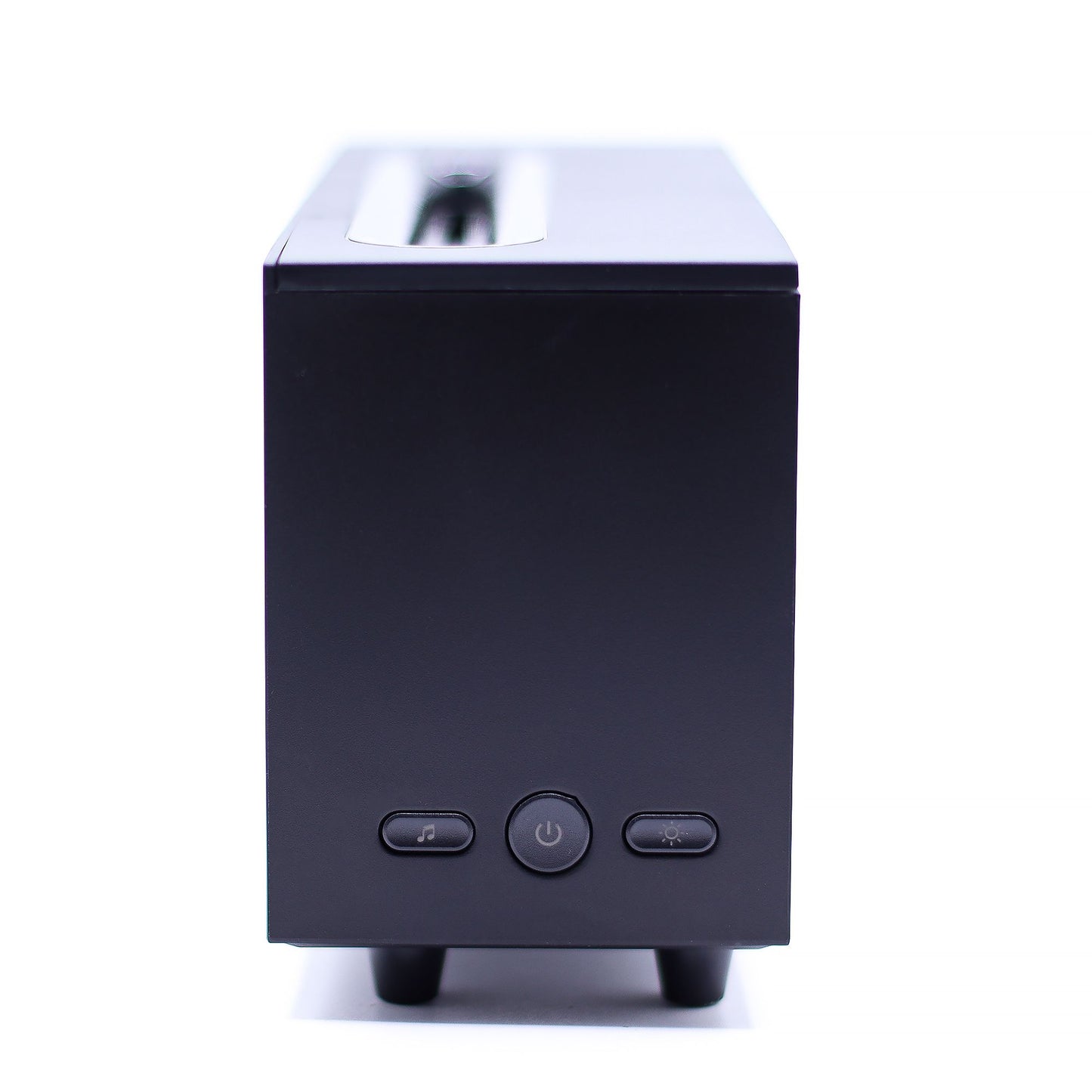 Difusor de aroma com efeito de chama e som de aves - USB preto - Mudança de cor