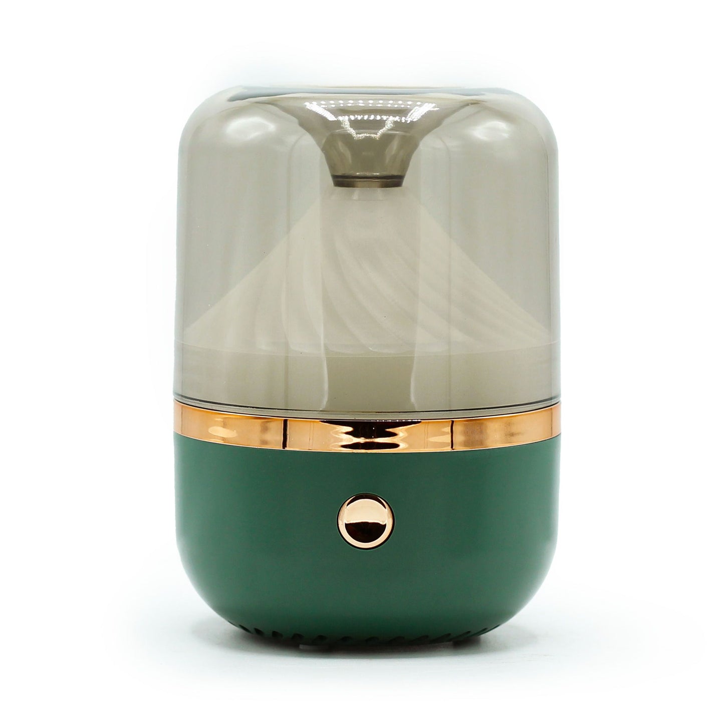 Difusor de Aroma Verde e Bronze - USB - Mudança de cor