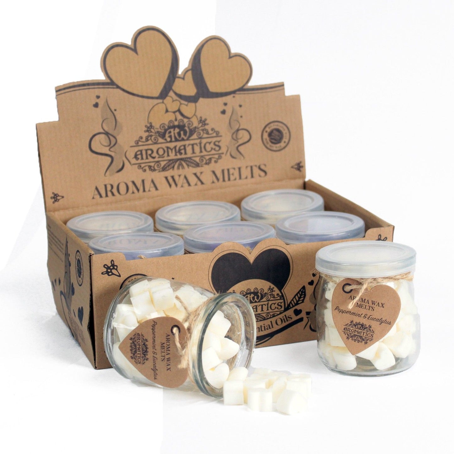Pastilhas de Cera Aromatica - Hortelã e Eucalipto