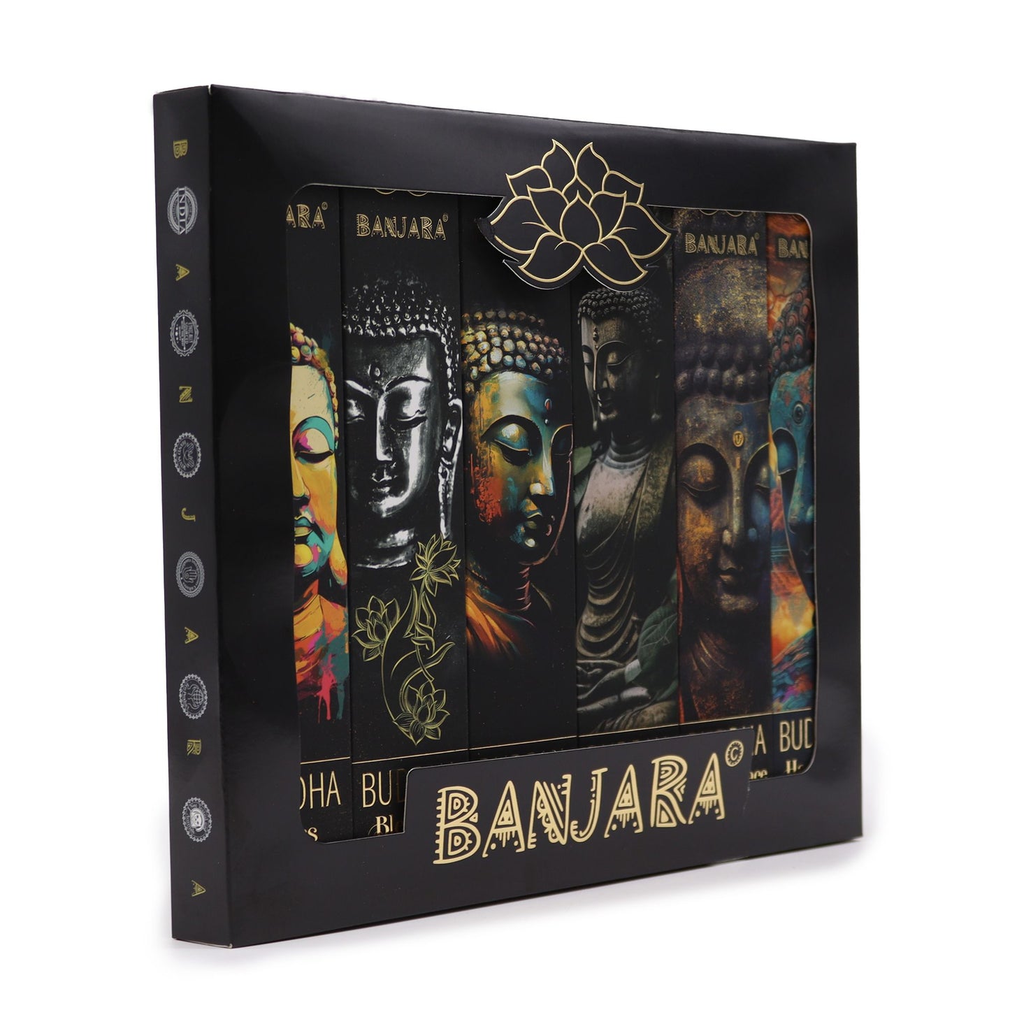 Incenso Banjara Buda - Set de Presente em Caixa (6 sortidos)