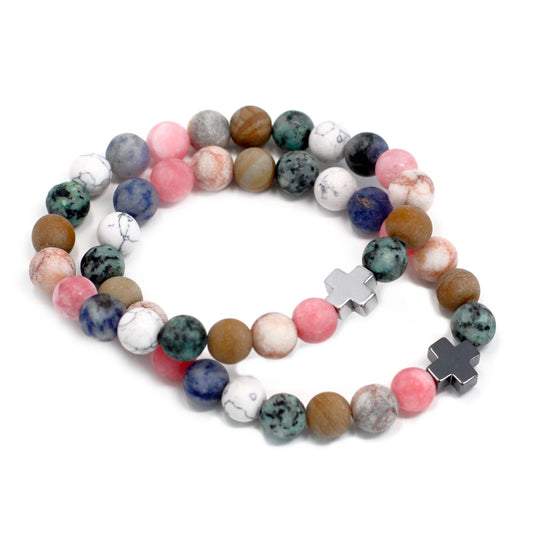 2 Pulseiras com Pedras Preciosas - Harmonia