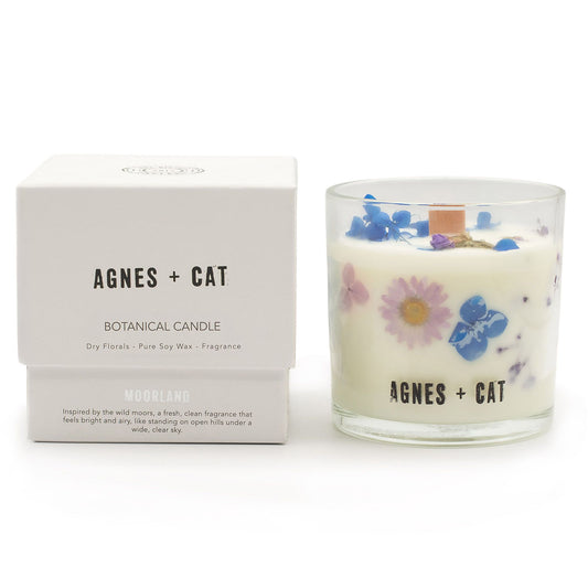 Agnes + Cat Vela de Cera de Soja Botânica - Moorland