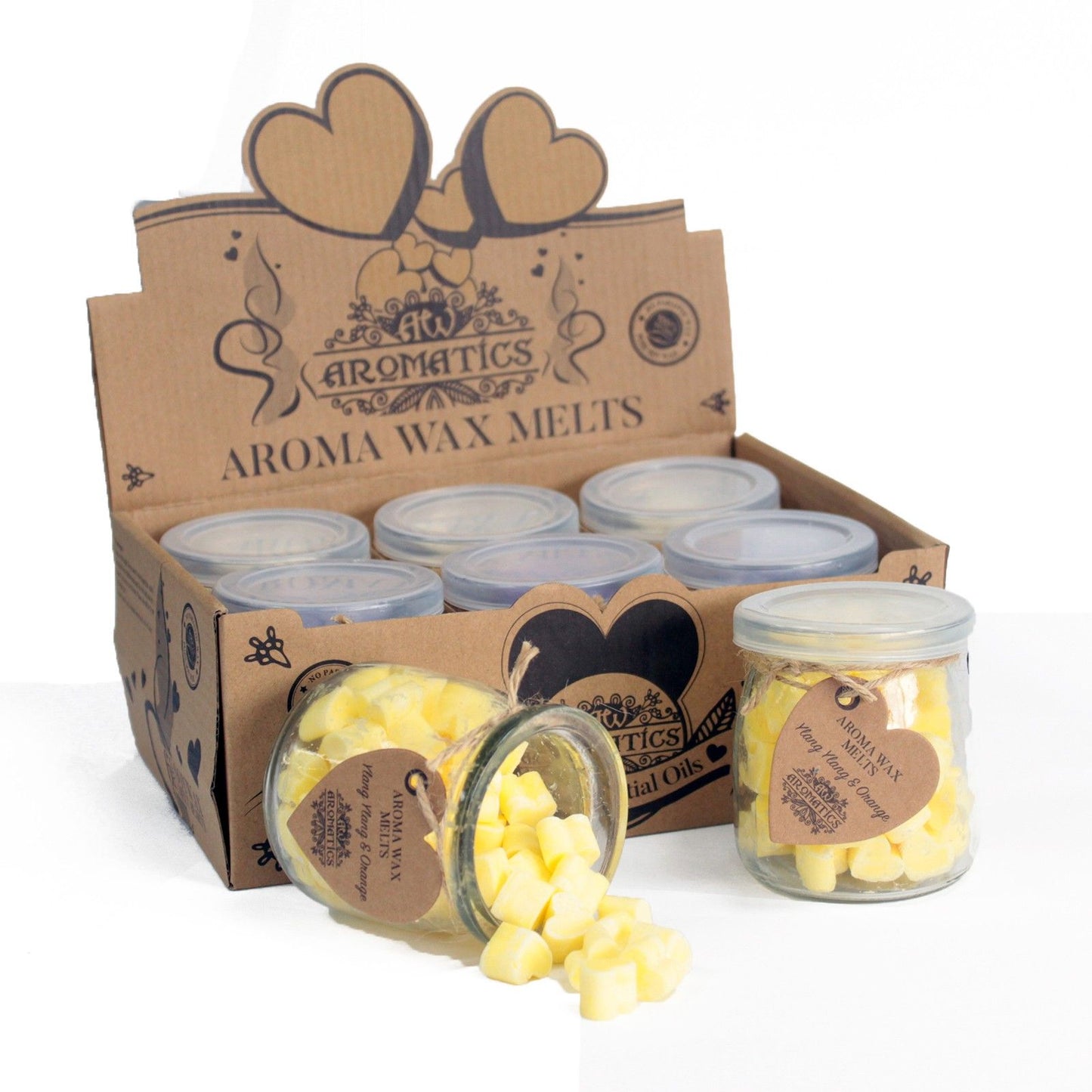 Pastilhas de Cera Aromáticas - Ylang Ylang e Laranja