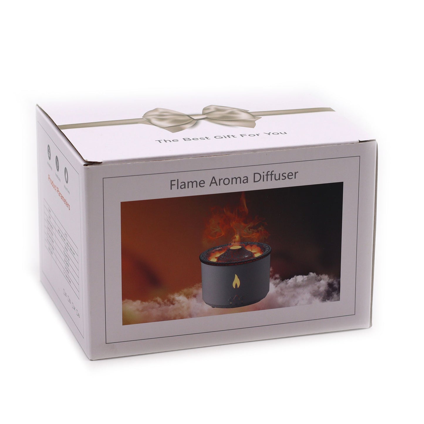 Difusor de Aroma Médio com Efeito Vulcão (tomada) Duas Cores