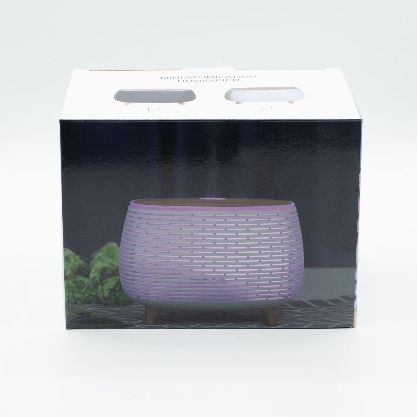 Aromaterapia Futurista com estrias - USB - Mudança de cor - Controlo remoto