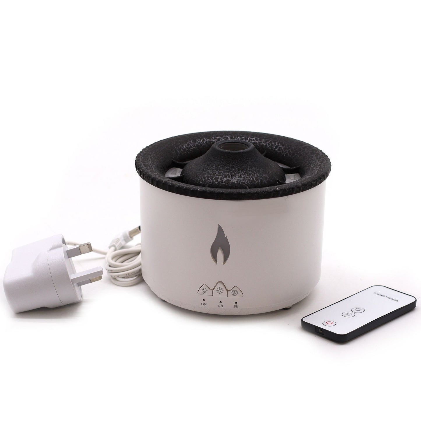 Difusor de Aroma Médio com Efeito Vulcão (tomada) Duas Cores