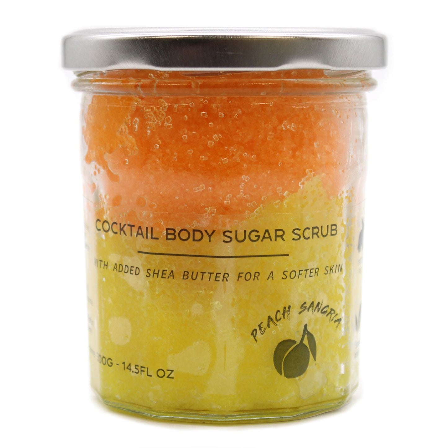 Esfoliante Corporal de Açúcar Perfumado - Sangria de Pêssego 300g