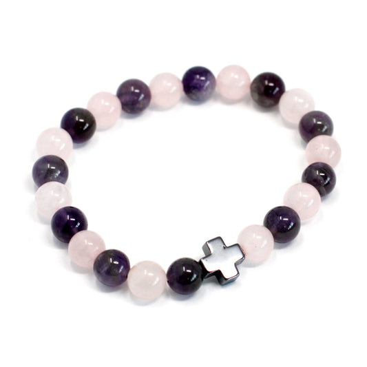 2 Pulseiras com Pedras Preciosas - Amor
