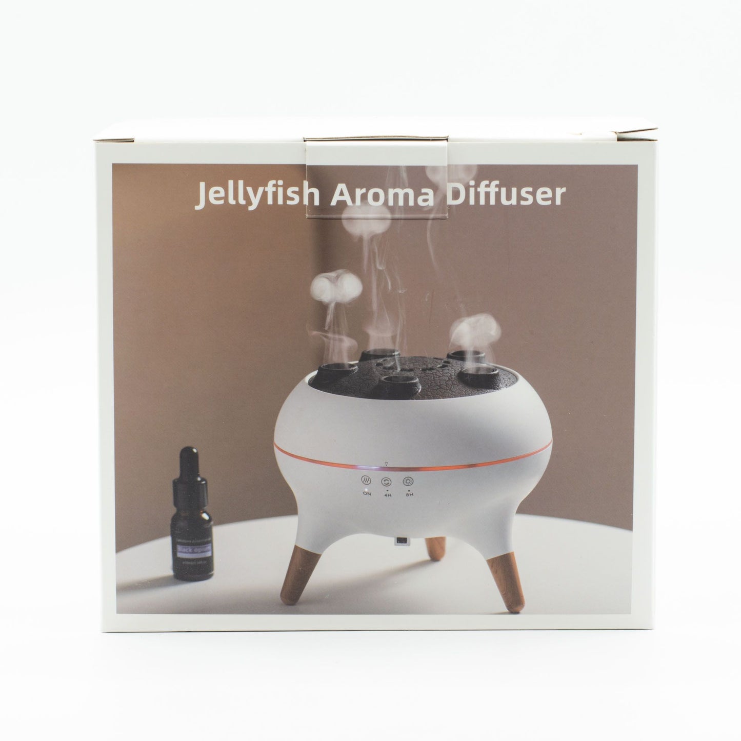 Difusor de aromas com efeito Jellyfish Puff e LED de mudança de cor