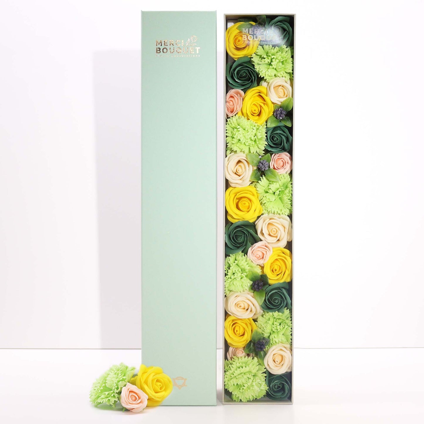 Caixa - Celebrações de Primavera - Amarelo e Verdes
