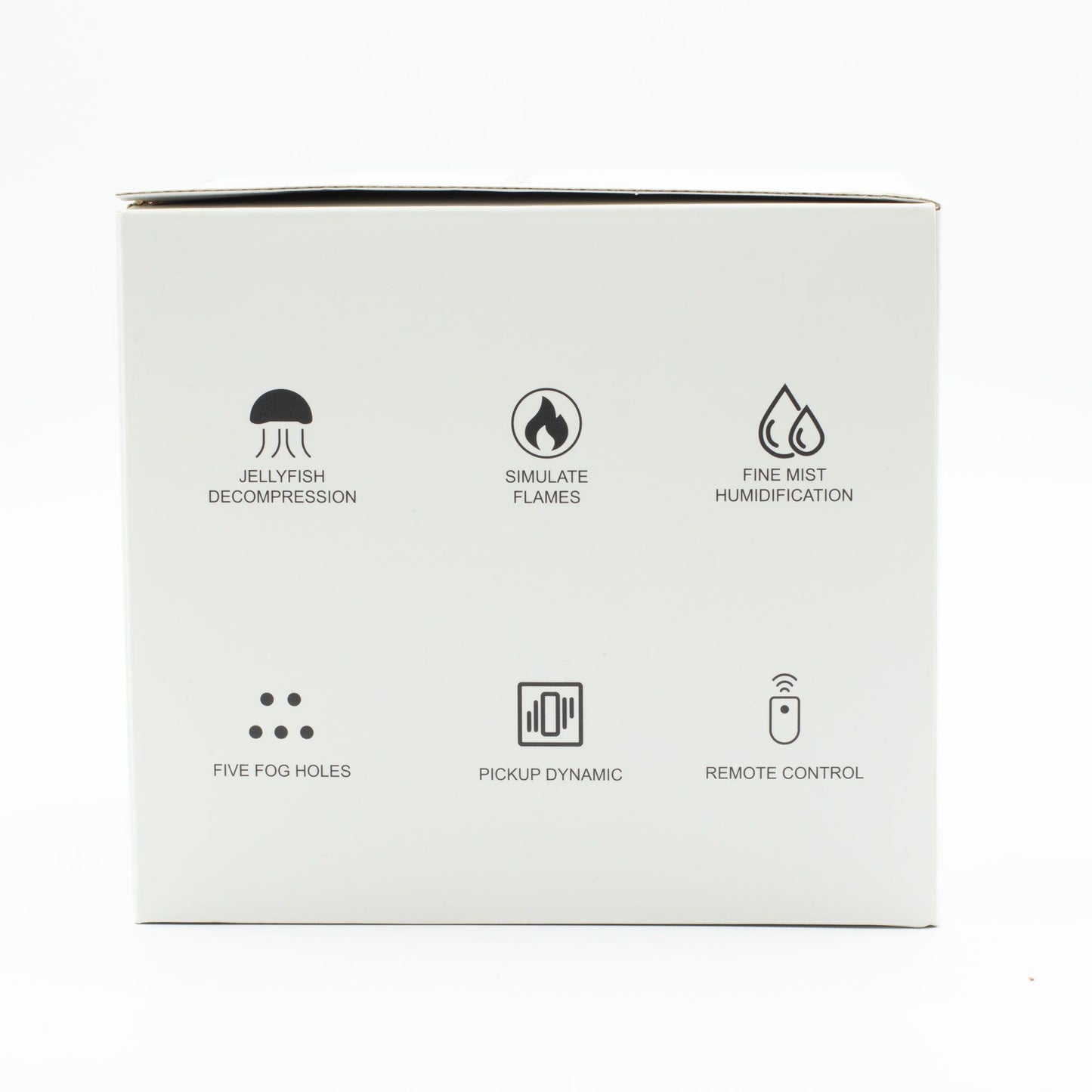 Difusor de aromas com efeito Jellyfish Puff e LED de mudança de cor