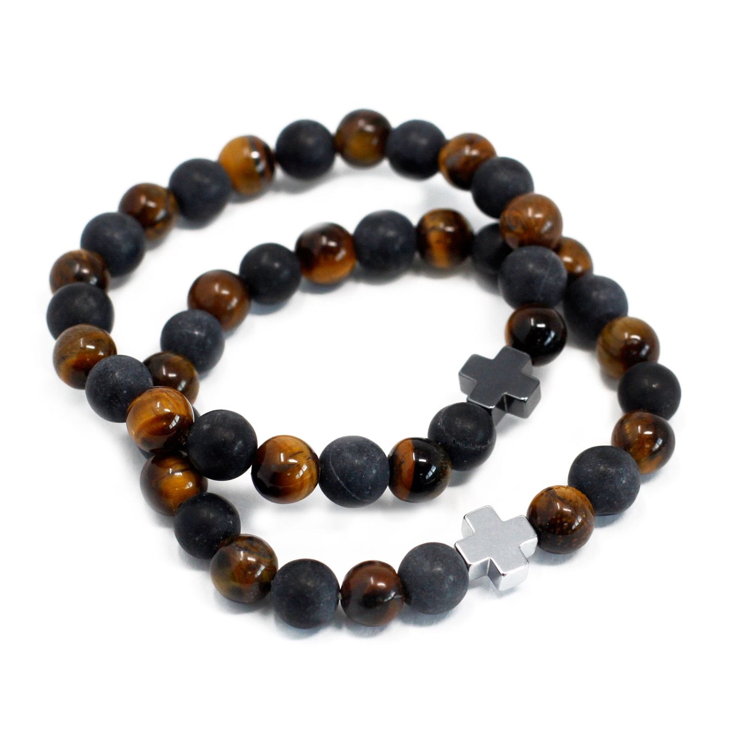 2 Pulseiras com Pedras Preciosas - Força