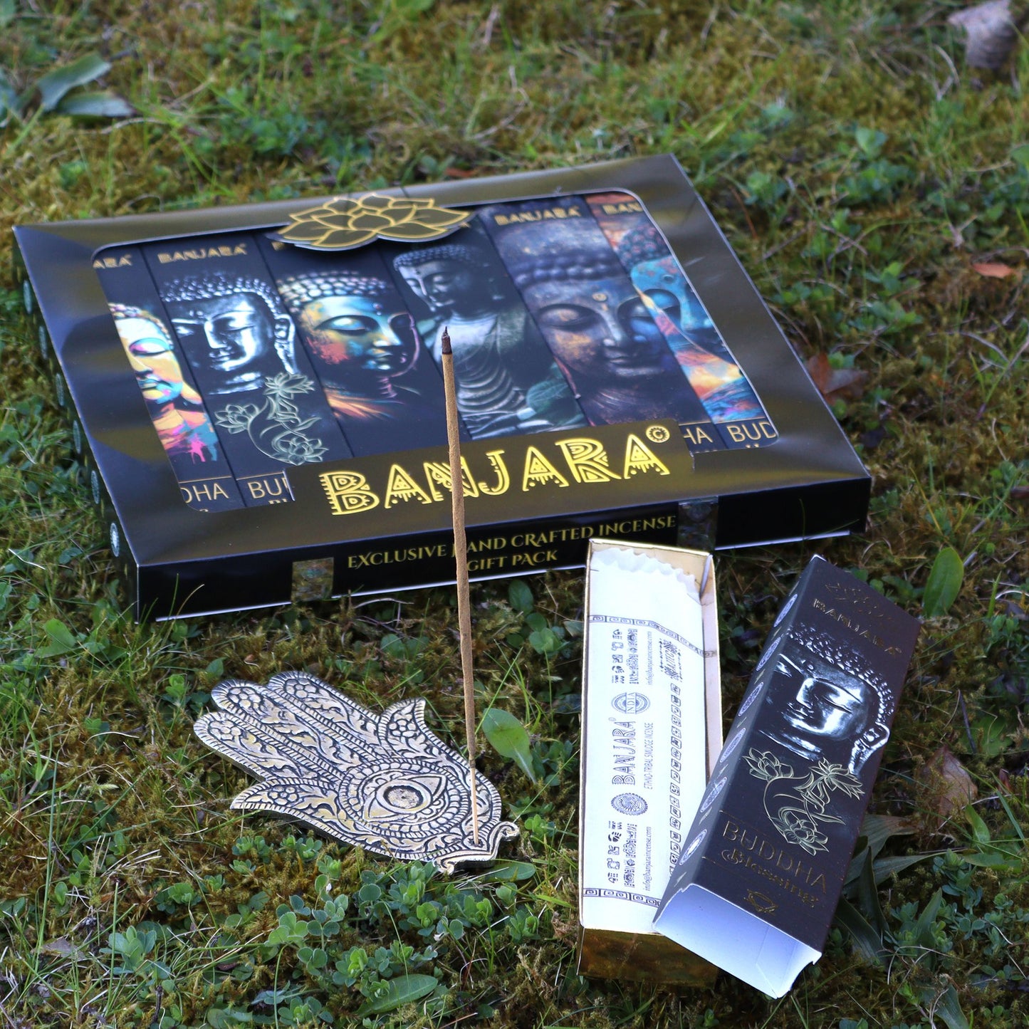 Incenso Banjara Buda - Set de Presente em Caixa (6 sortidos)