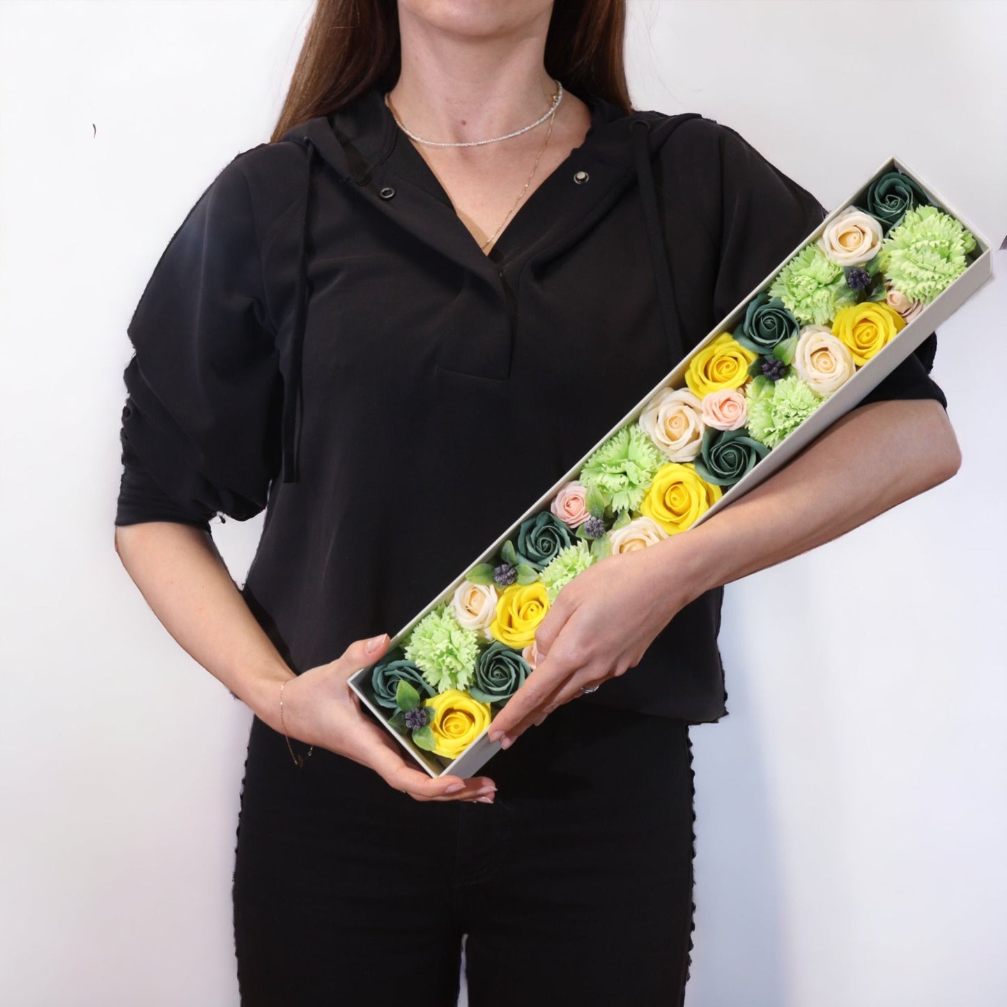 Caixa - Celebrações de Primavera - Amarelo e Verdes