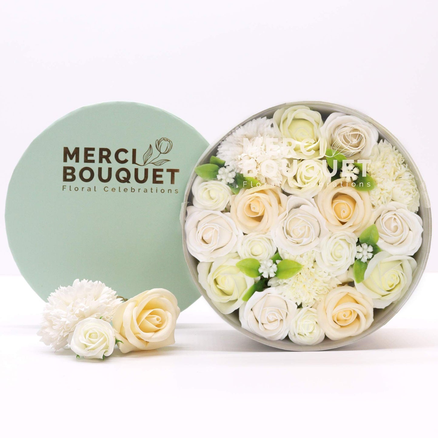 Caixa - Bênçãos de Casamento - Branco e Marfim