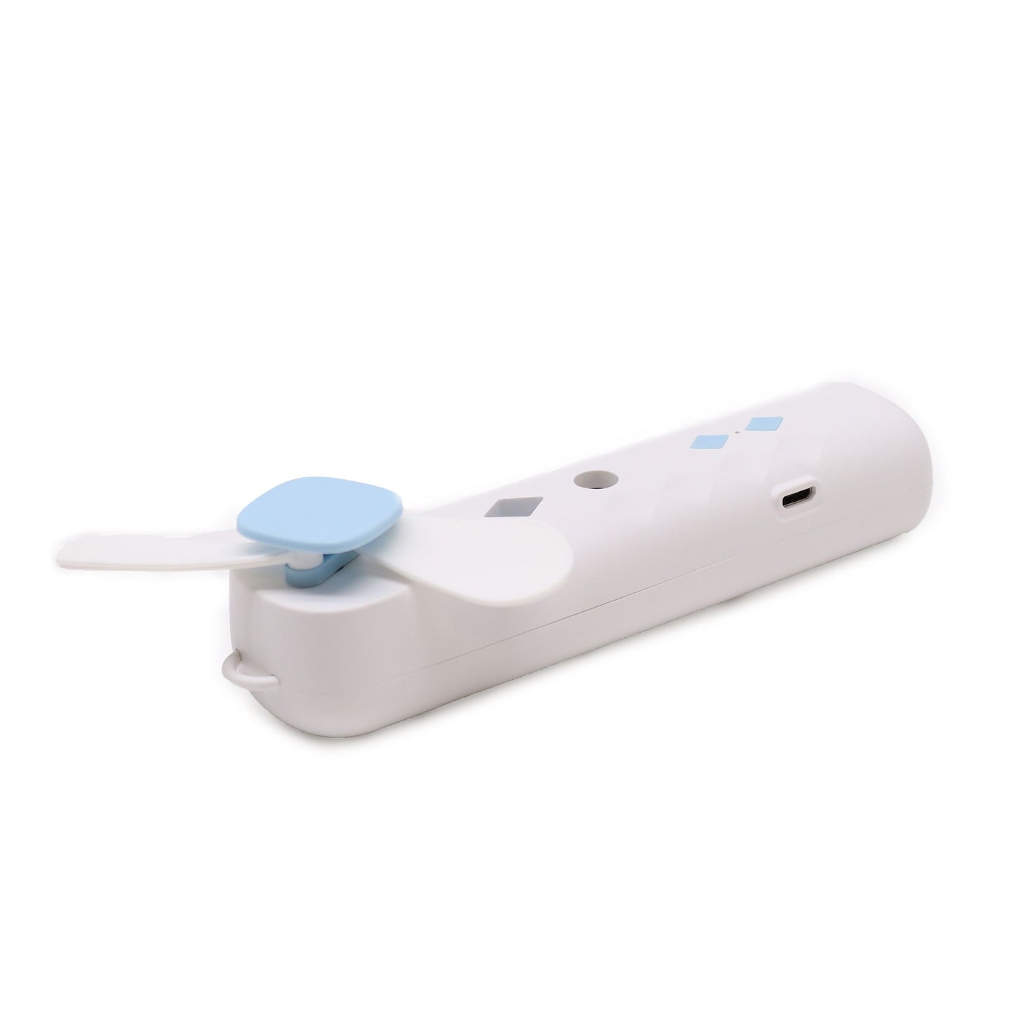 Ventilador e Pulverizador Facial Branco - USB