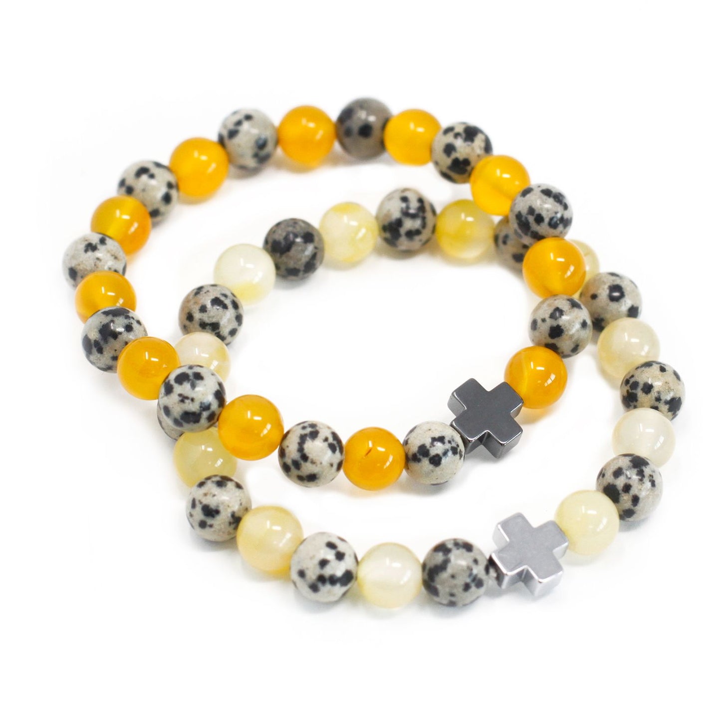2 Pulseiras com Pedras Preciosas - Proteção