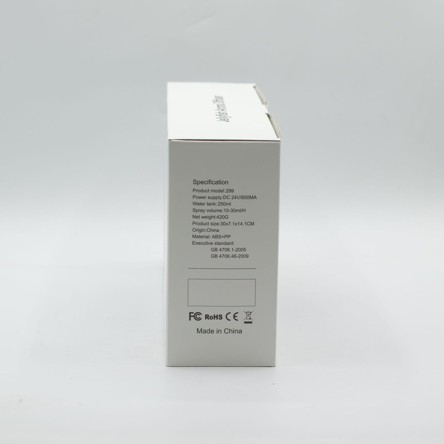Difusor de aromas com efeito de modelo de barco e LED que muda de cor