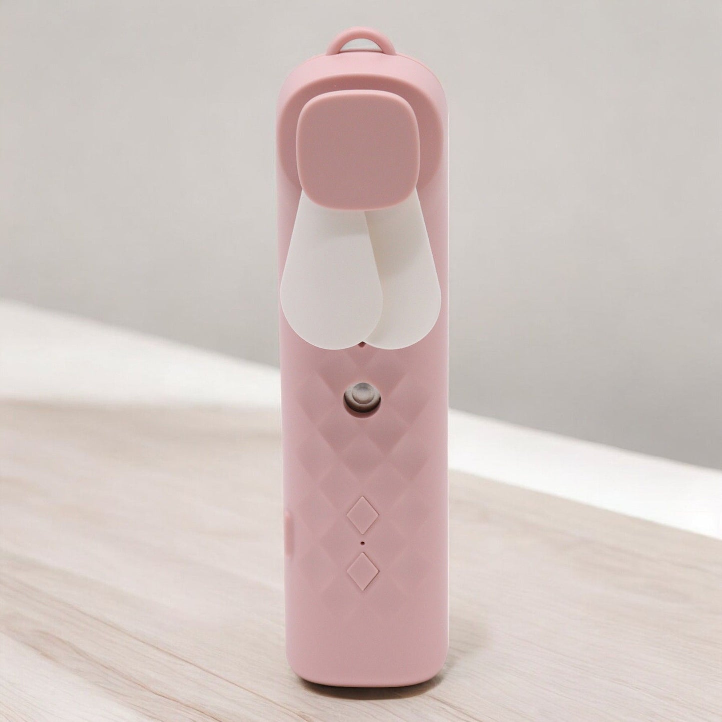 Ventilador e Pulverizador Facial Rosa - USB