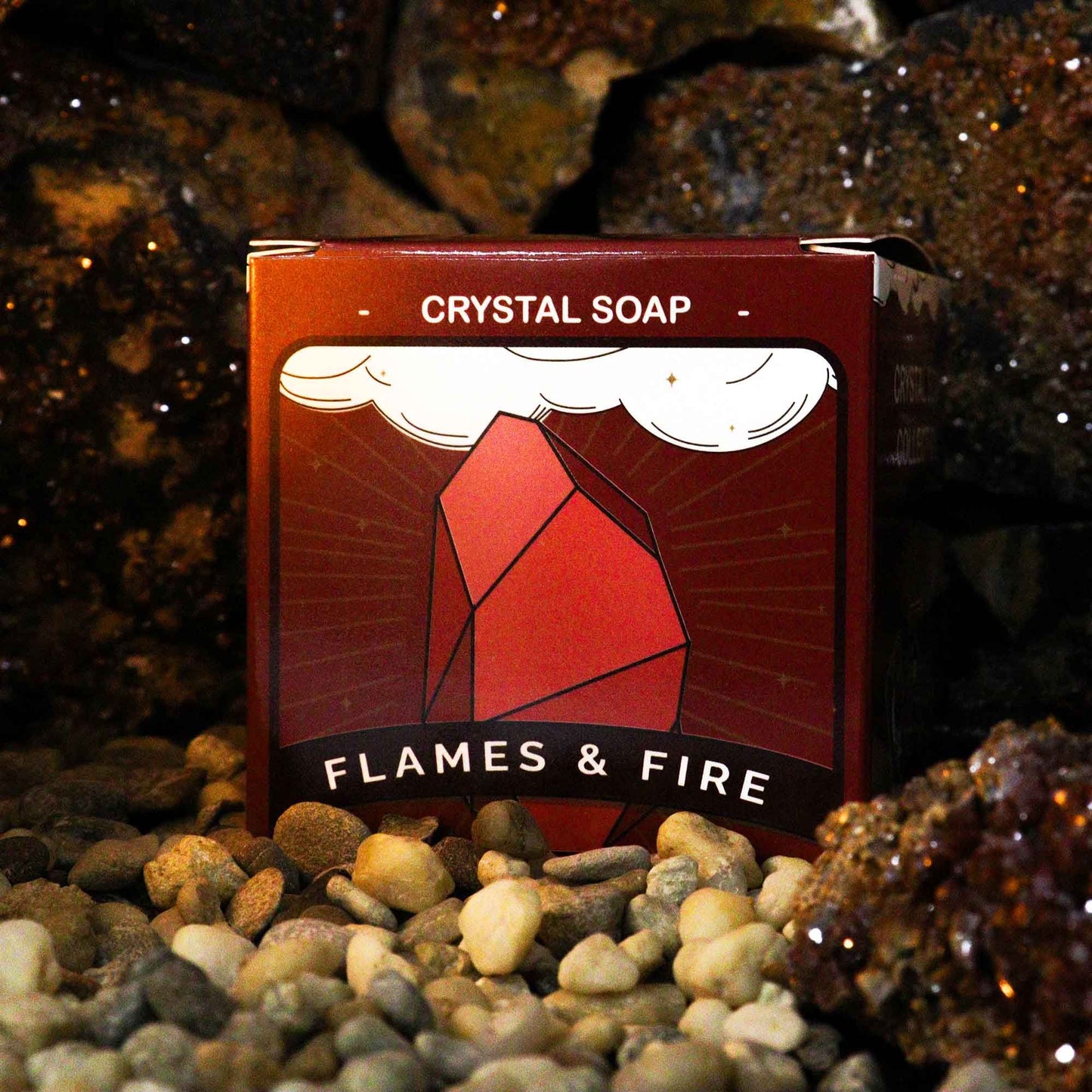 Sabão Elemental de Cristal - Fogo