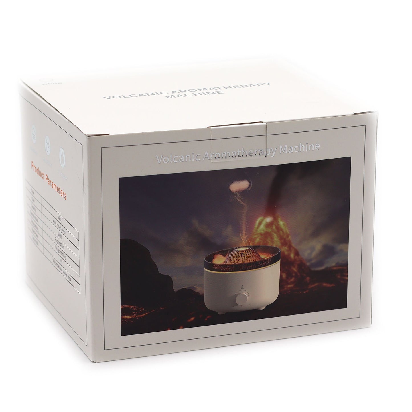 Difusor de Aroma Grande com Efeito Vulcão (tomada) Duas Cores