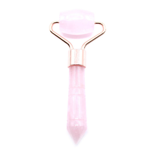Mini Rolo de Pedras Preciosas - Quartzo Rosa
