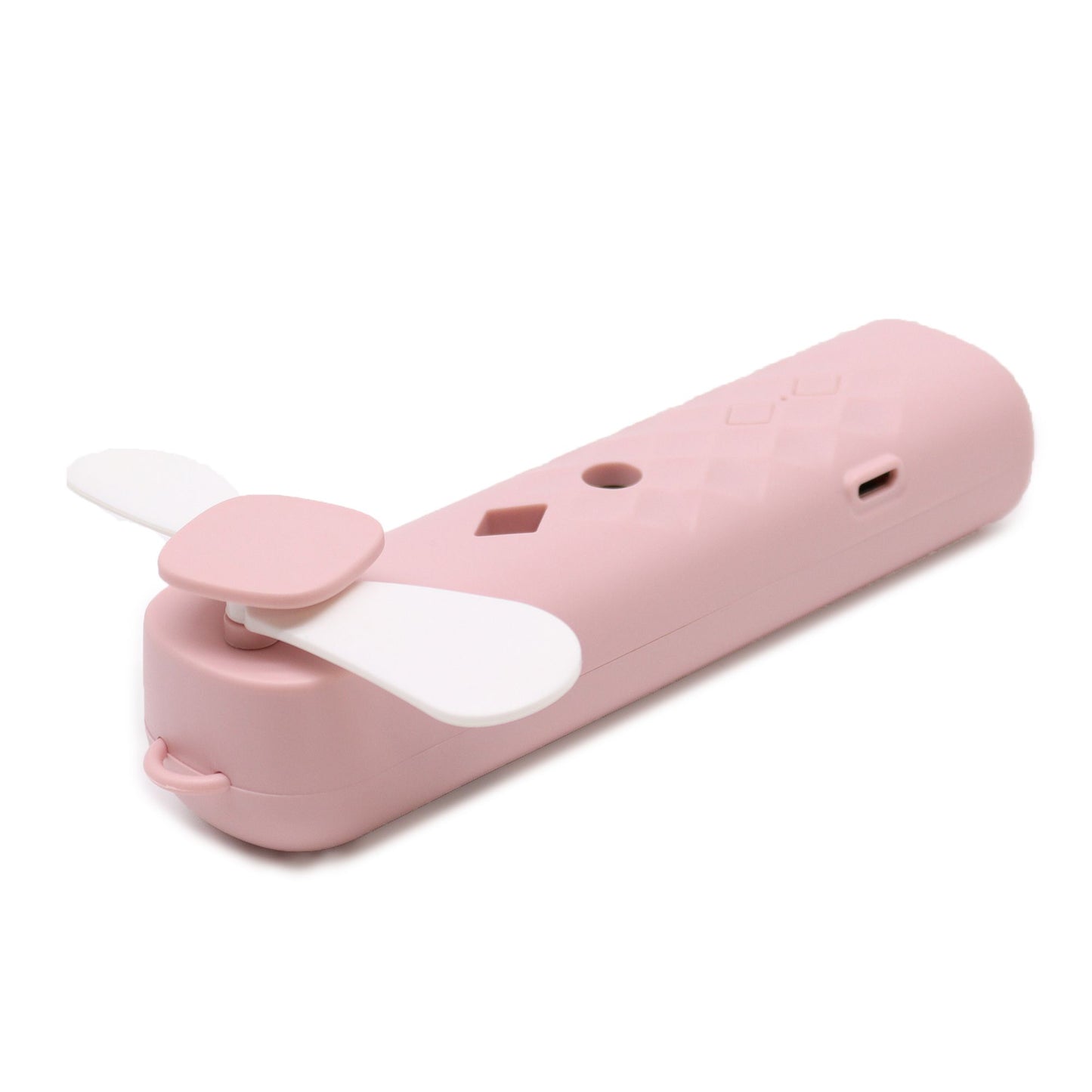 Ventilador e Pulverizador Facial Rosa - USB
